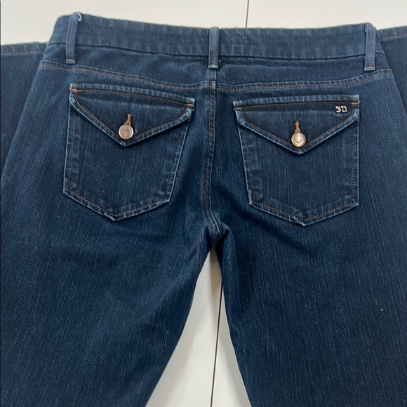 Joe's Jeans Blue Boot Cut Denim With Button Back Pockets Size 29 - Picture 4 of 8